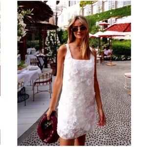 ZARA EMBROIDERED MINI DRESS ZW COLLECTION NWT